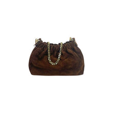 Lade das Bild in den Galerie-Viewer, Beuteltasche aus echtem Wildleder Fuxia