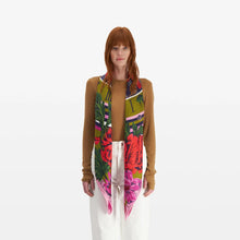 Lade das Bild in den Galerie-Viewer, Silk Carre 130 - Horloge - Grün