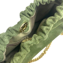 Lade das Bild in den Galerie-Viewer, Beuteltasche aus echtem Wildleder Taupe