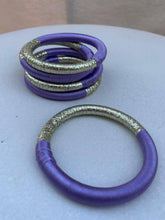 Lade das Bild in den Galerie-Viewer, Ring Sabra : Lila/doré / L