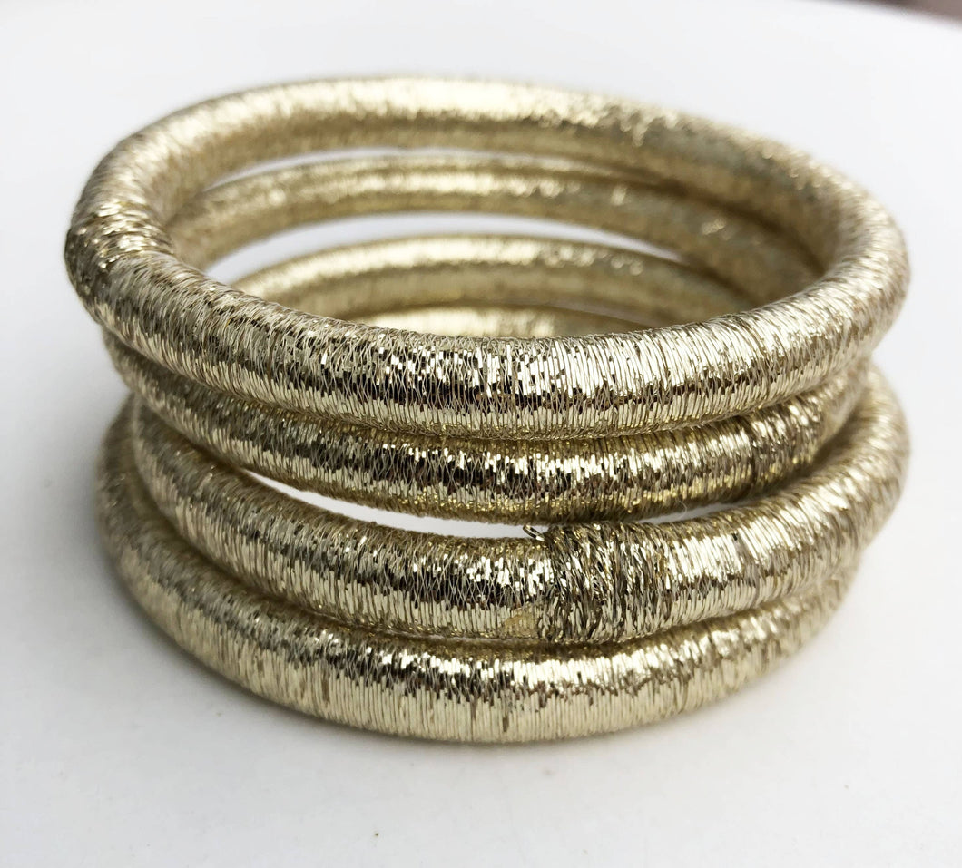Uni Silk Bangle - Gold