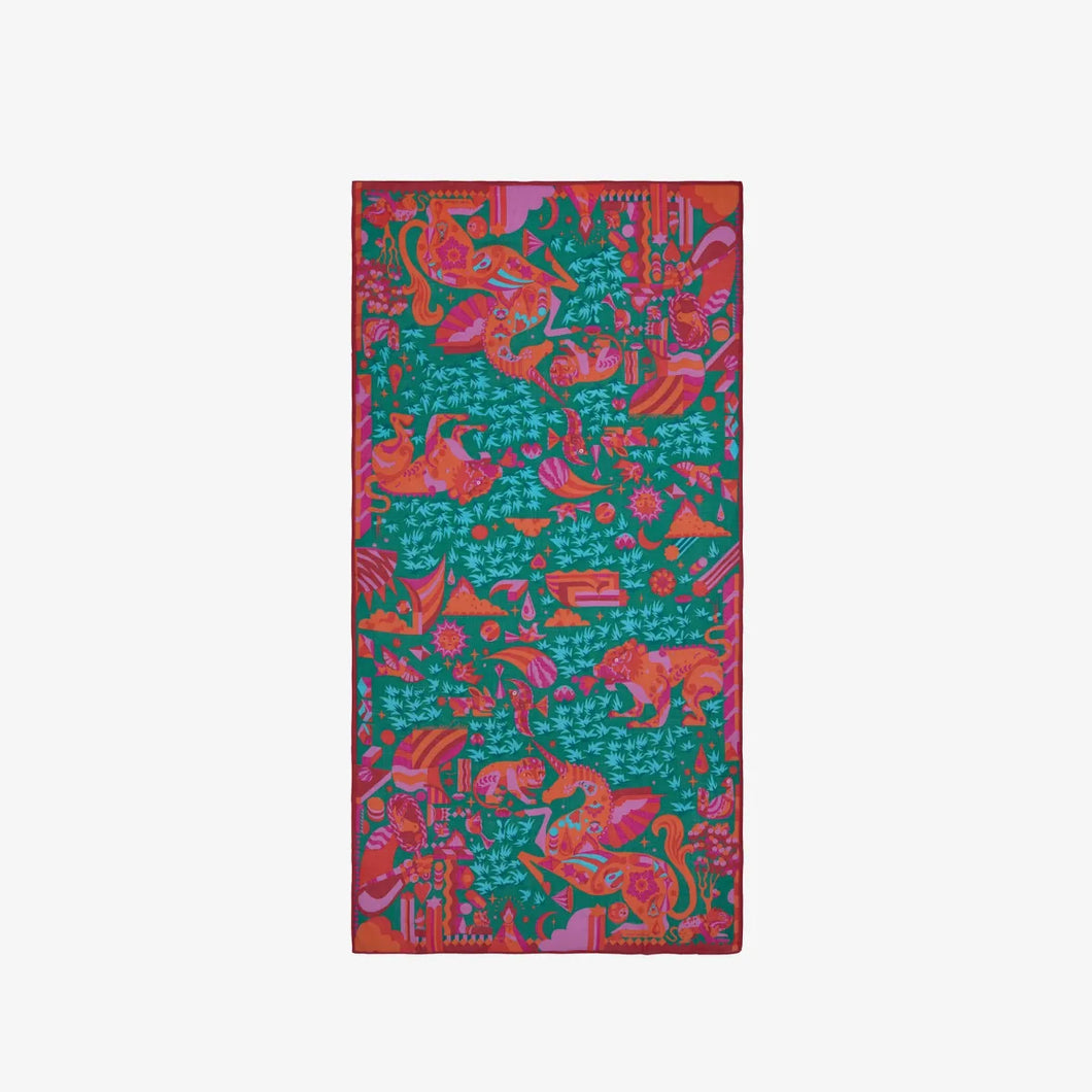 Scarf - LICORNE - Emerald