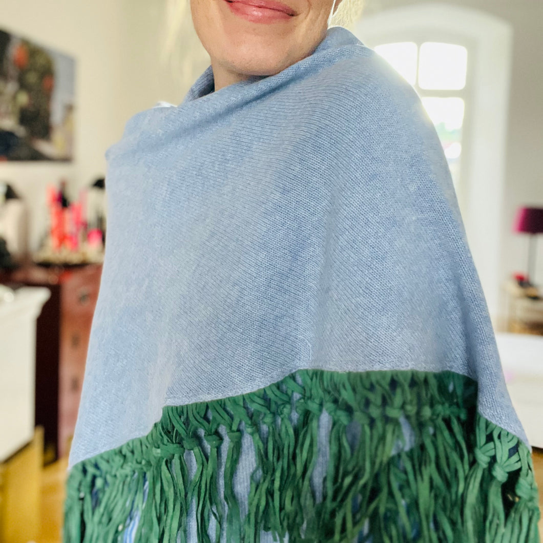 EVELIN - Sky/english green