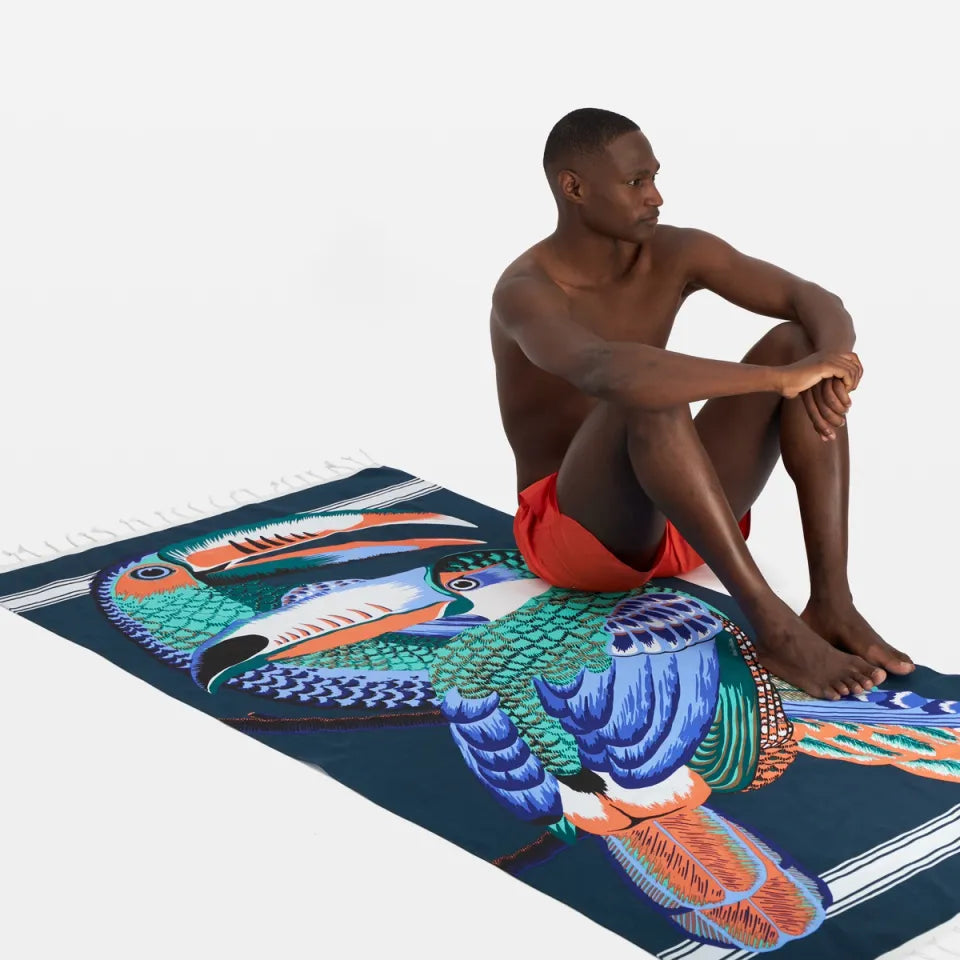 FOUTA TOUCAN EMERALD
