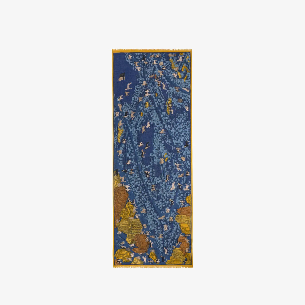 Scarf - Central Park - Gelb