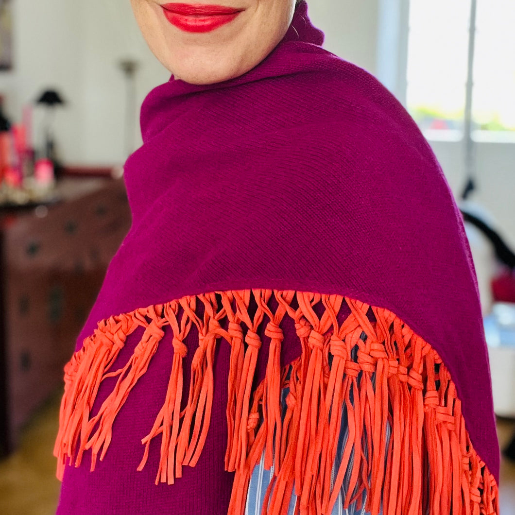 EVELIN - fuxia/orange