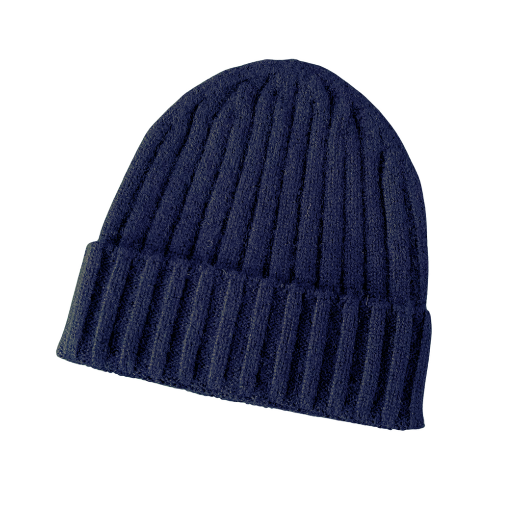 INARA - Cashmere Mütze Navy