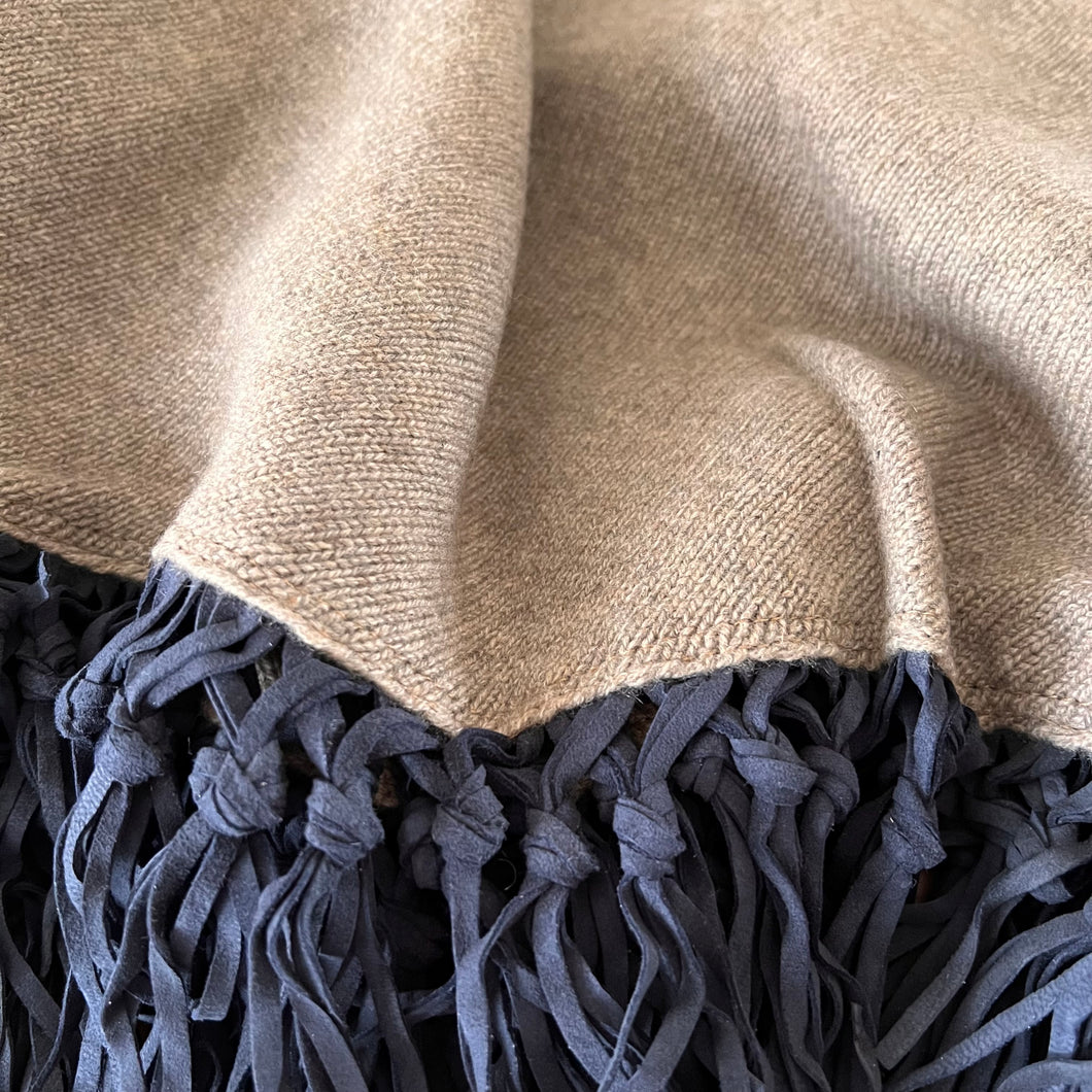 EVELIN - Taupe/navy