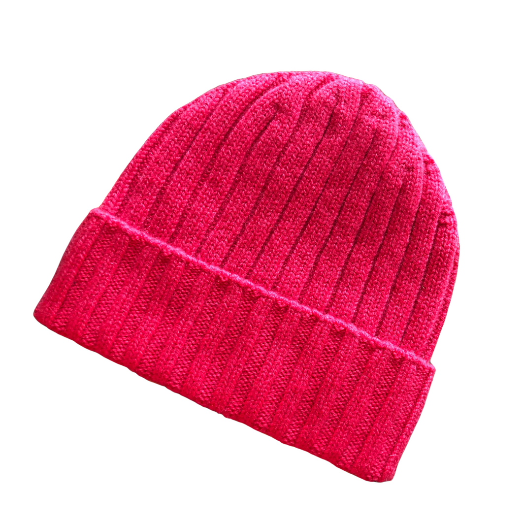 INARA - Cashmere Mütze Coralle