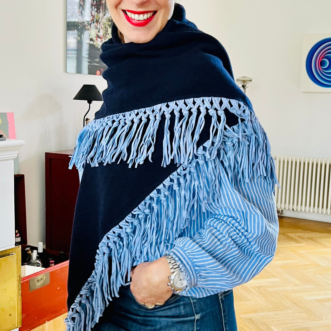 EVELIN - Navy/Sky