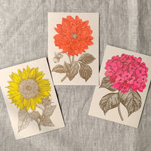 Lade das Bild in den Galerie-Viewer, Postkarte / Hortensie / Ökopapier
