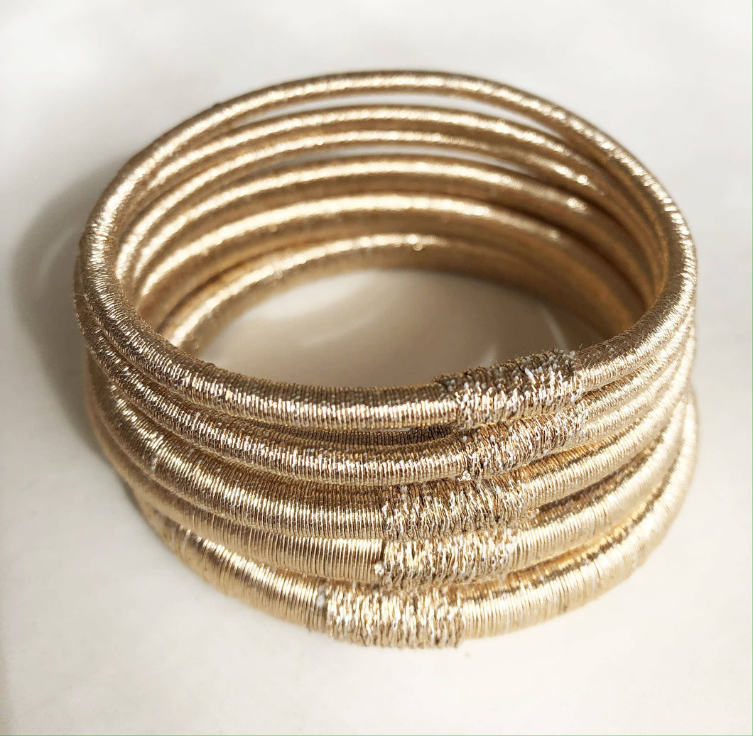 Uni Silk Bangle - Champaign