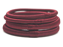 Lade das Bild in den Galerie-Viewer, Uni Silk Bangle - Fuchsia
