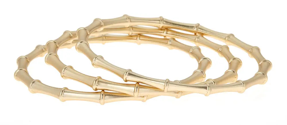 Bamboo Bangle Gold