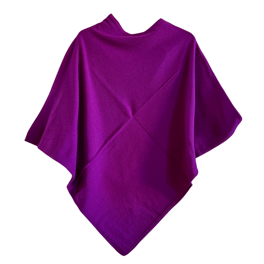 PONCHO - Violet