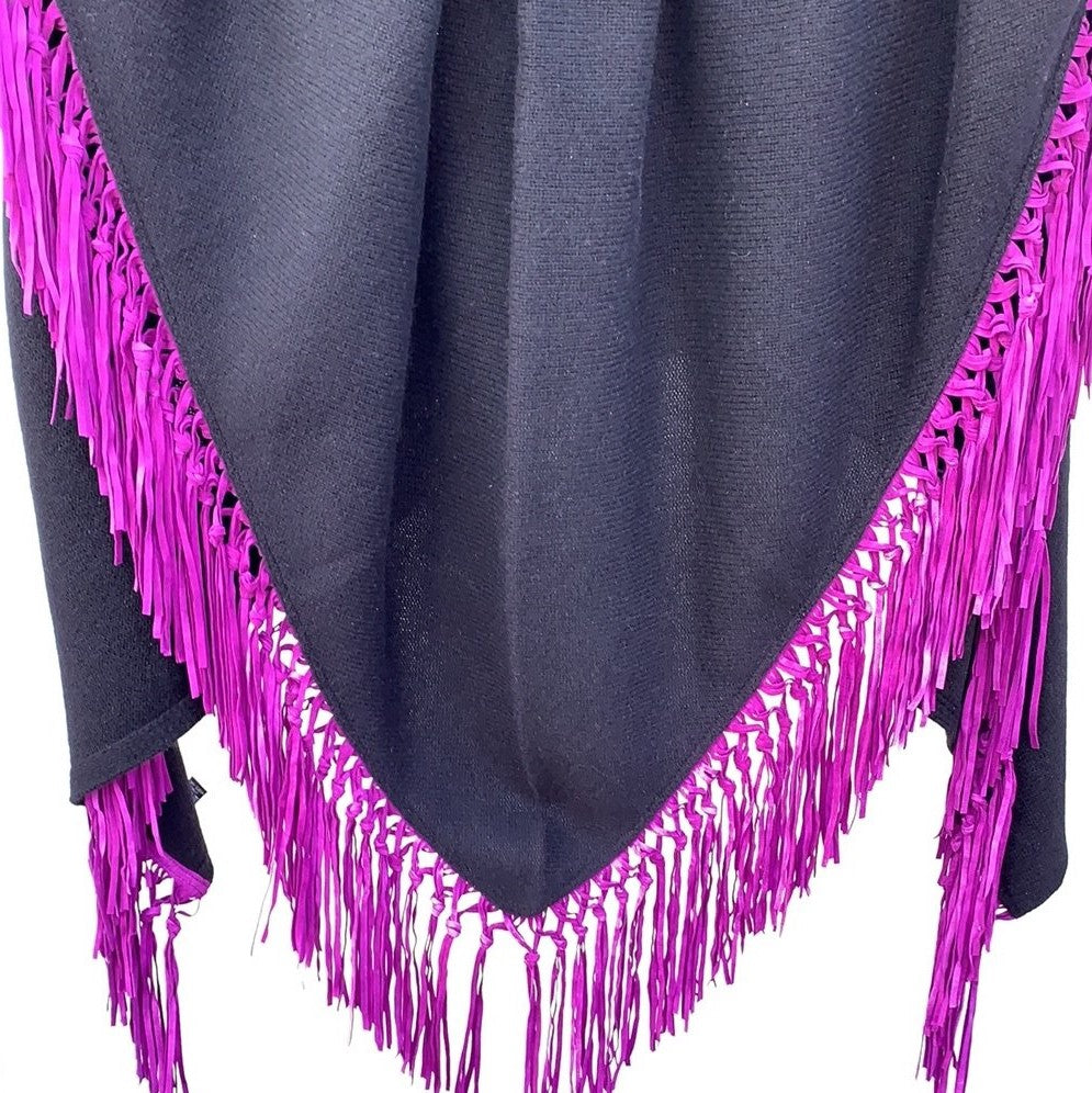 EVELIN - black/crazy violet