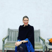 Lade das Bild in den Galerie-Viewer, EVELIN - black/royal blue
